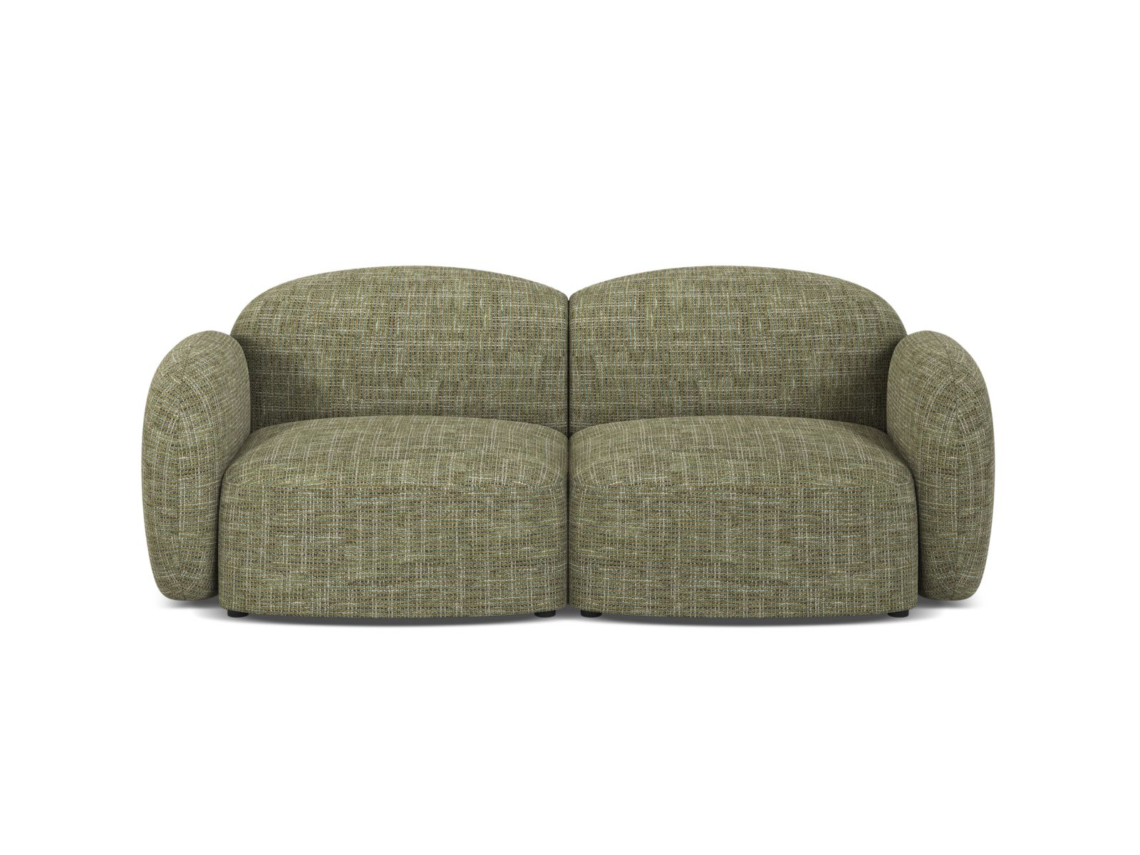 Blair Sofa, 2 Seats, 194x95 cm — Olive