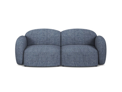 Blair Sofa — Blue Melange / 2 Seats