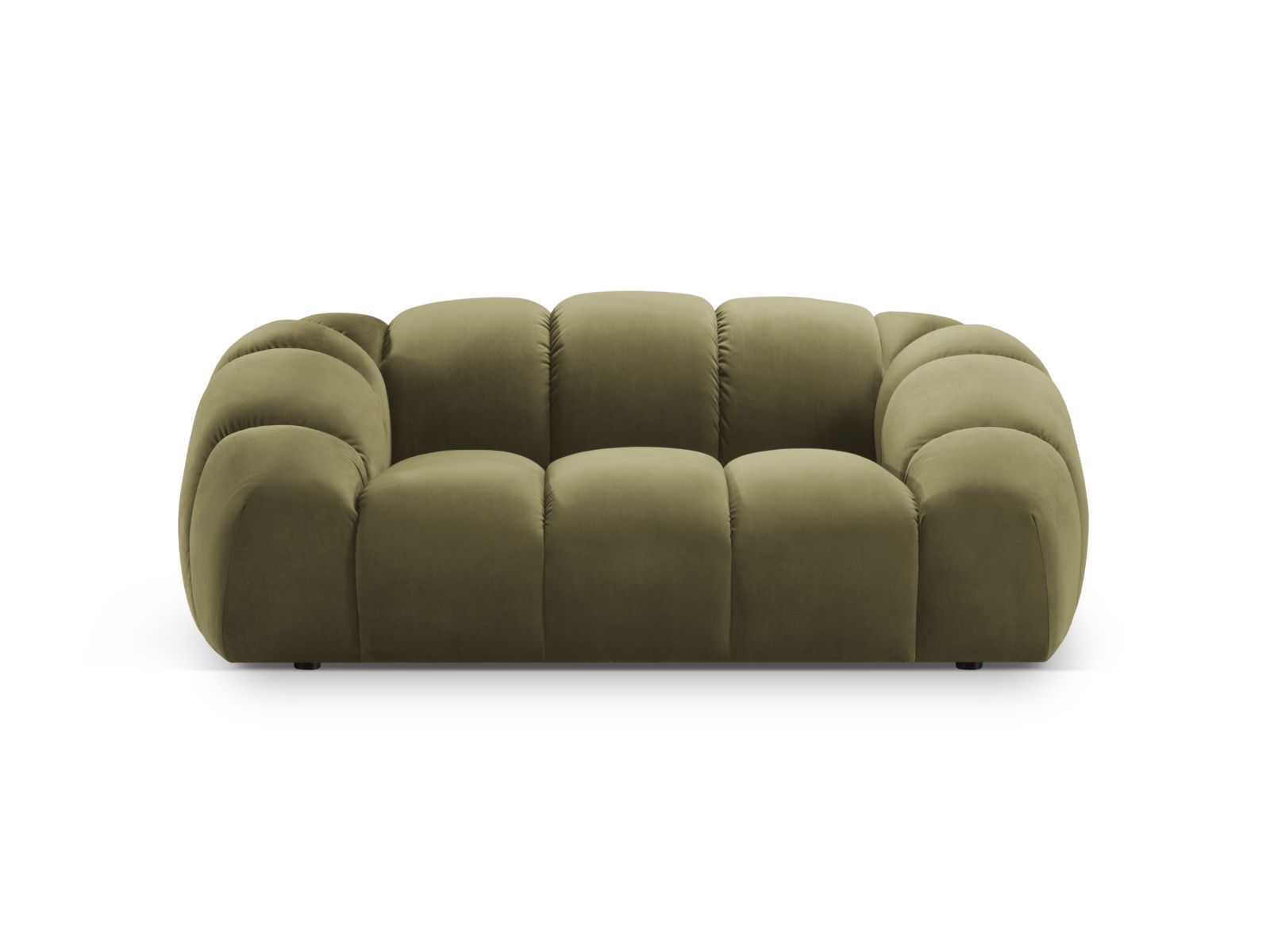Diana Sofa, 2 Seats, 214x114 cm — Green