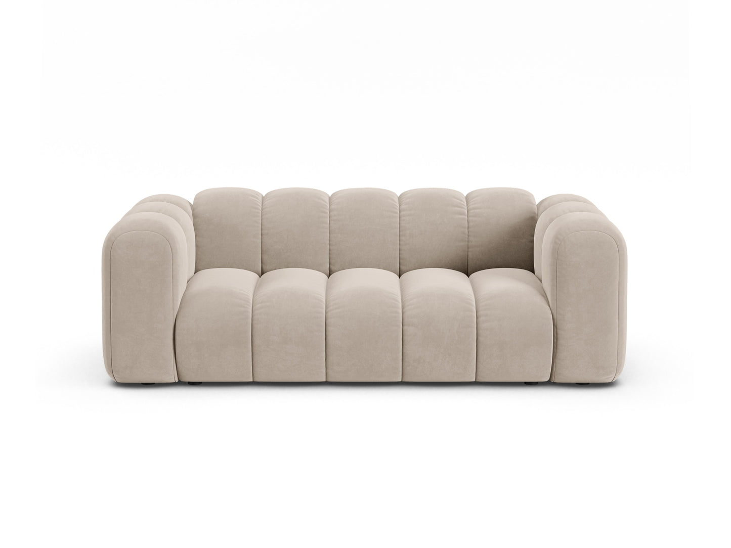 Sofa Samt Beige Lupine — Beige