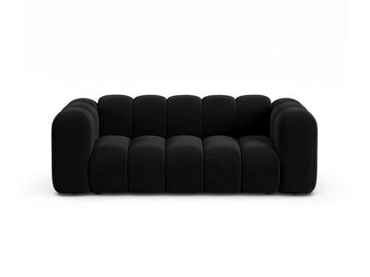 Sofa Samt Beige Lupine — Black