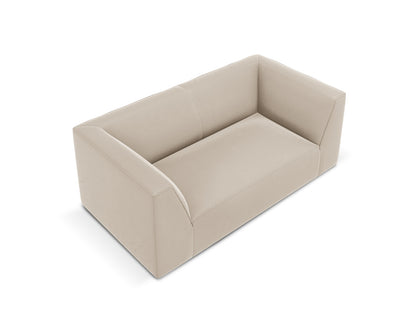 Sofa Samt Beige Ruby — Detailansicht