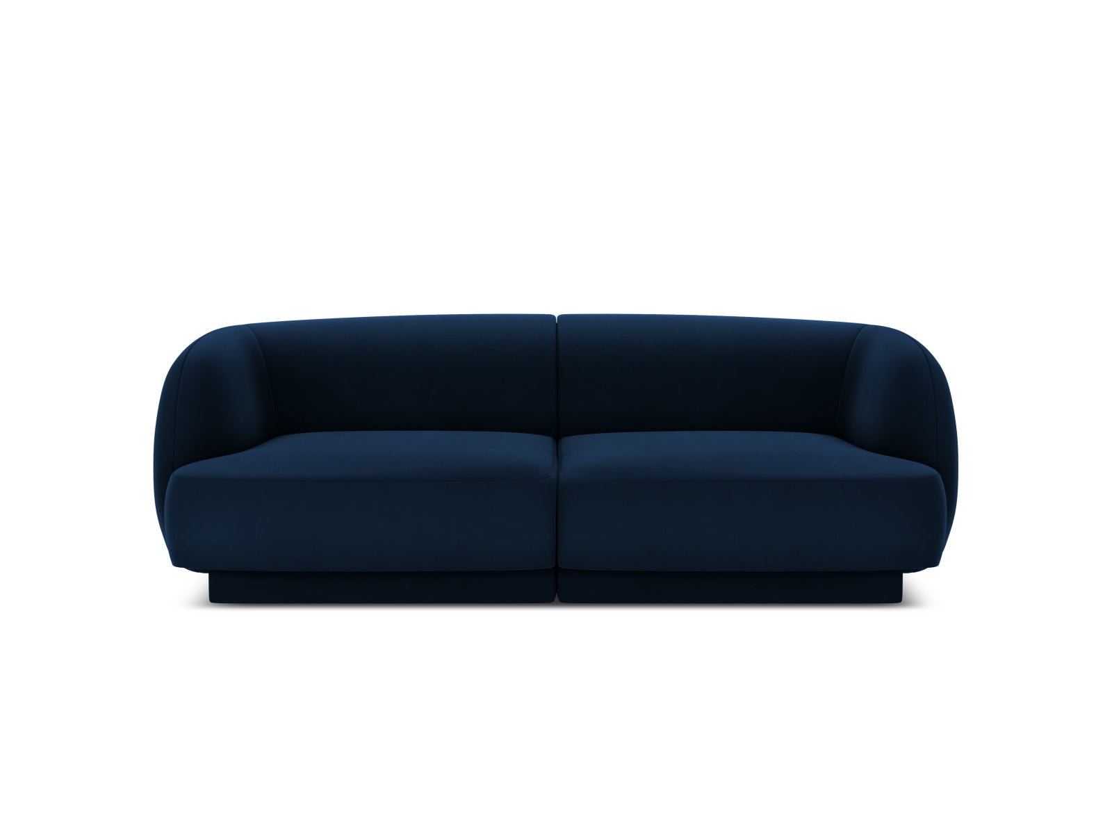 Miley Sofa, 2 Seats, 180x90 cm — Royal Blue