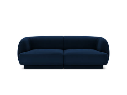 Sofa Samt Schwarz Miley — Light Grey