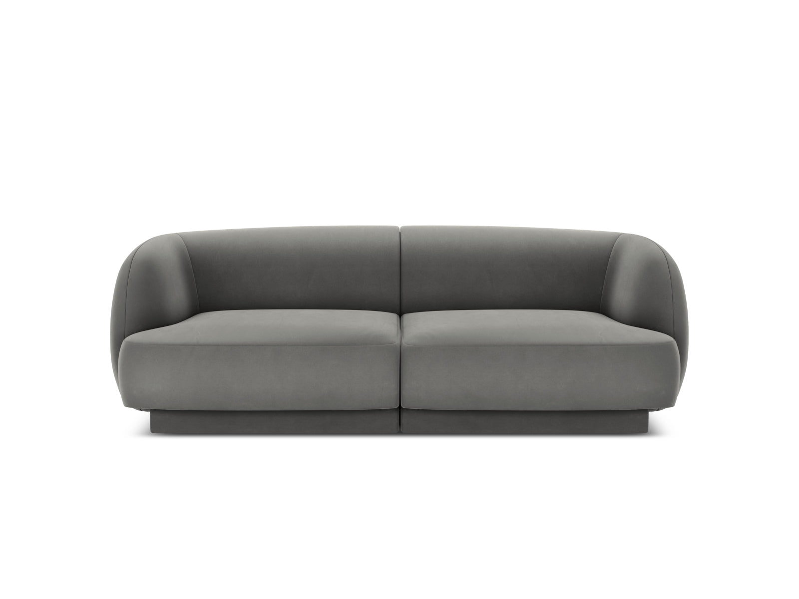 Miley Sofa, 2 Seats, 180x90 cm — Light Grey