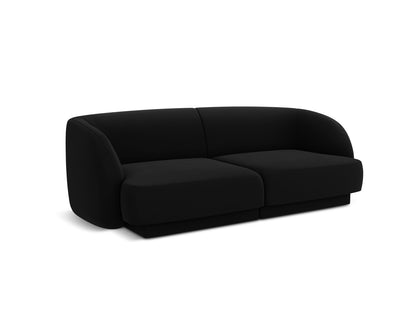 Sofa Samt Schwarz Miley — Detailansicht