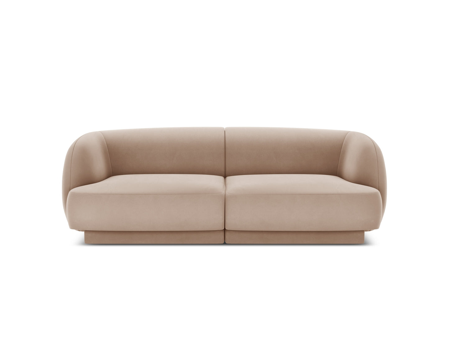 Sofa Samt Schwarz Miley — Ansicht 5