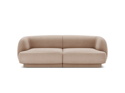 Sofa Samt Schwarz Miley — Ansicht 5