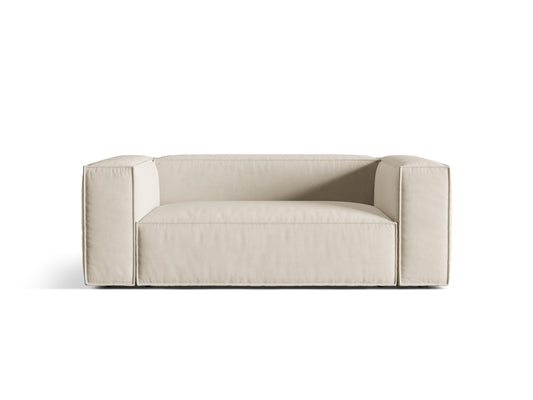 Nuria Sofa, 2 Seats, 170x110 cm — Beige