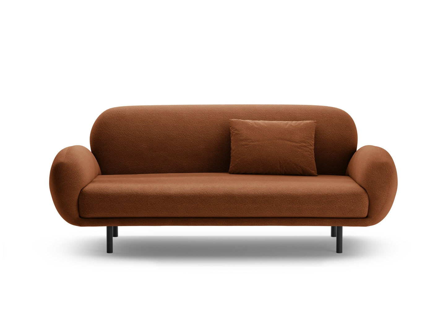 Poppy Sofa, 2 Seats, 178x72 cm — Terracotta