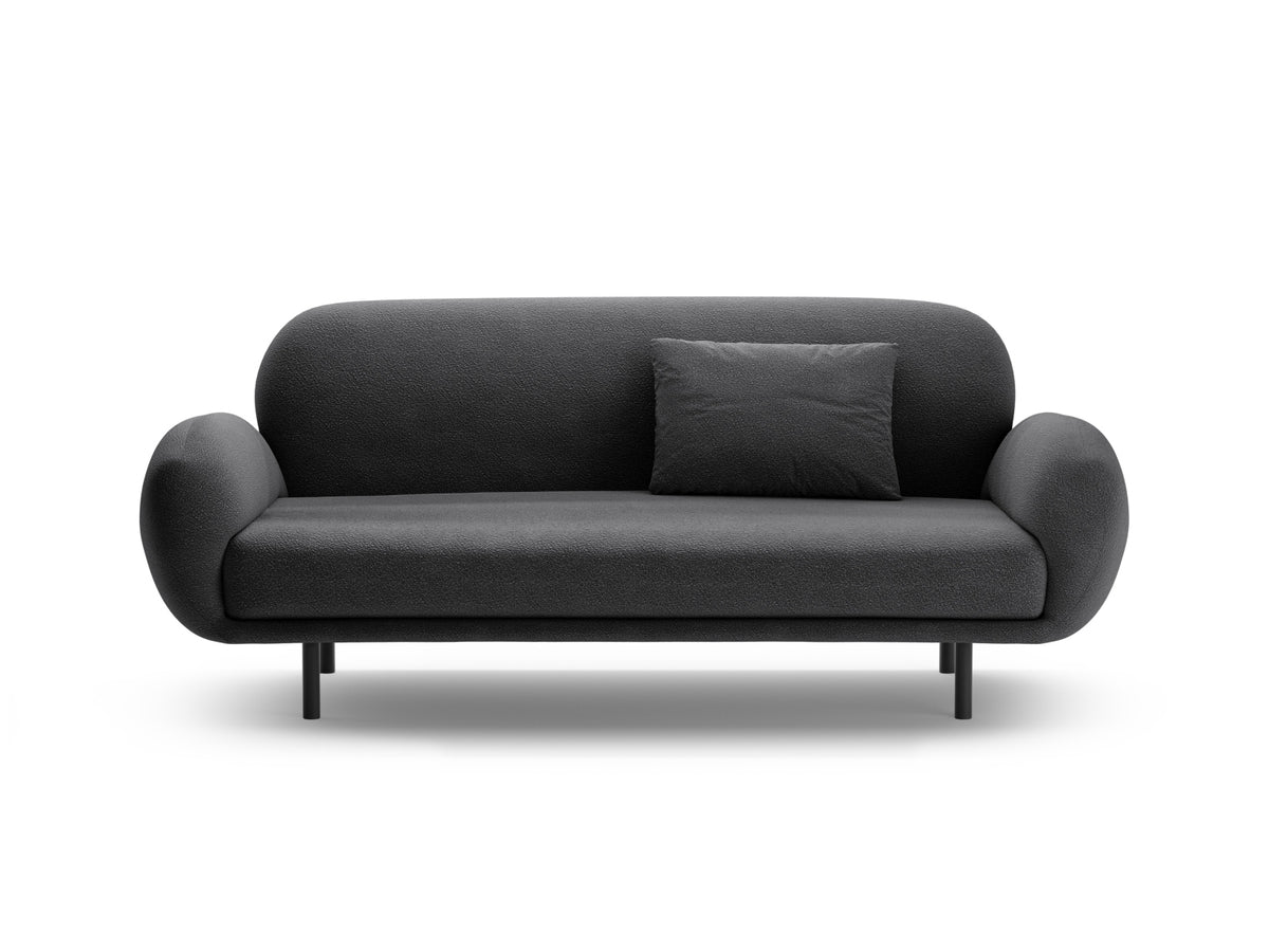 Poppy Sofa, 2 Seats, 178x72 cm — Dark Grey