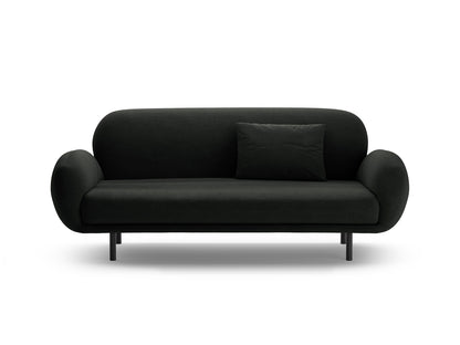 Poppy Sofa, 2 Seats, 178x72 cm — Black