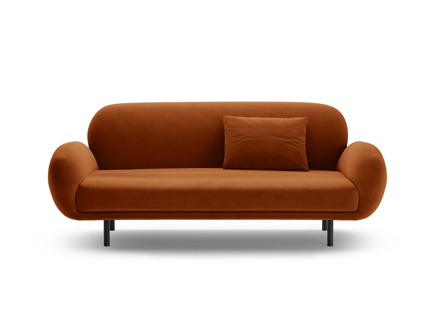 Poppy Sofa, 2 Seats, 178x72 cm — Terracotta