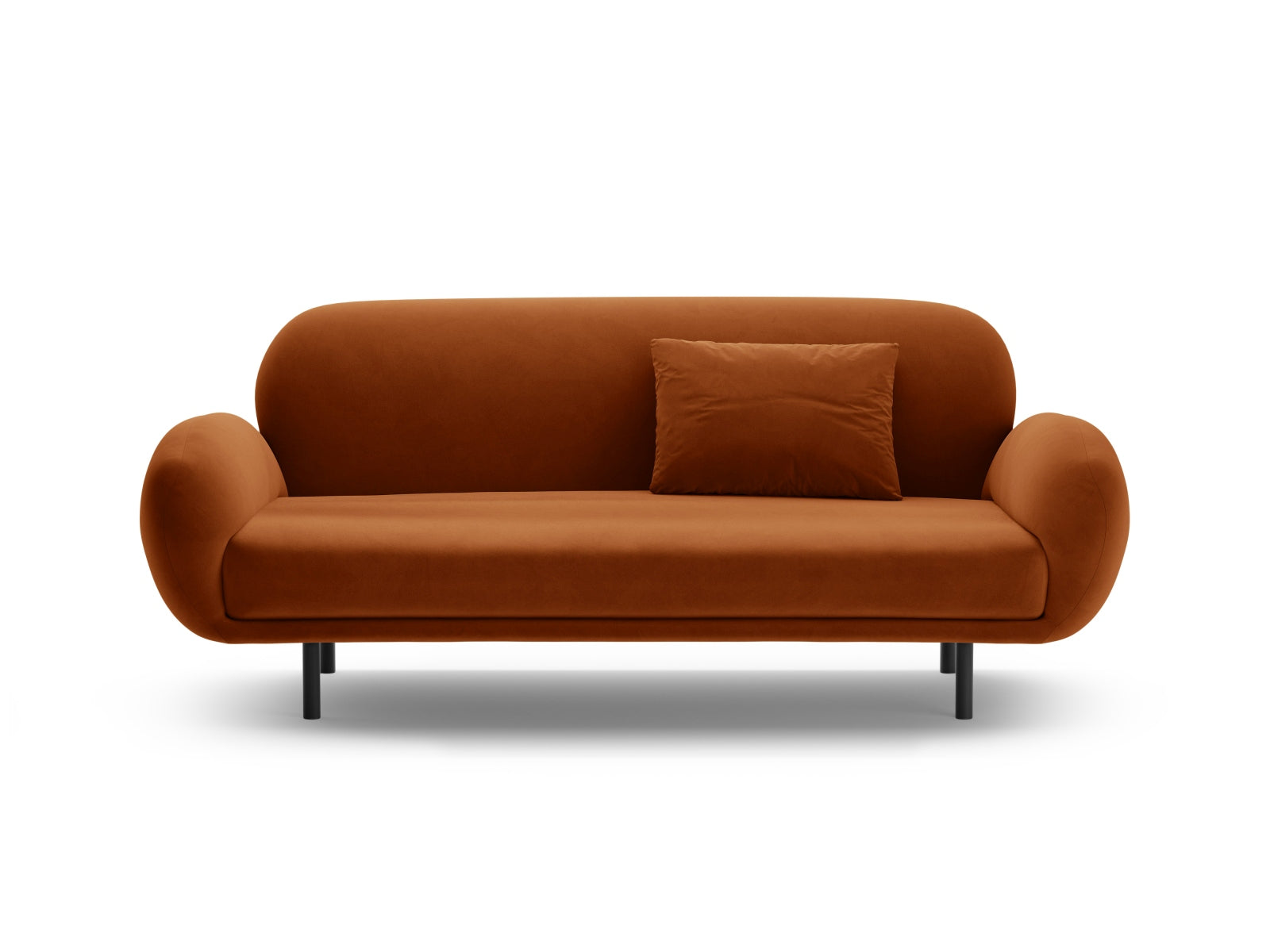 Poppy Sofa, 2 Seats, 178x72 cm — Terracotta