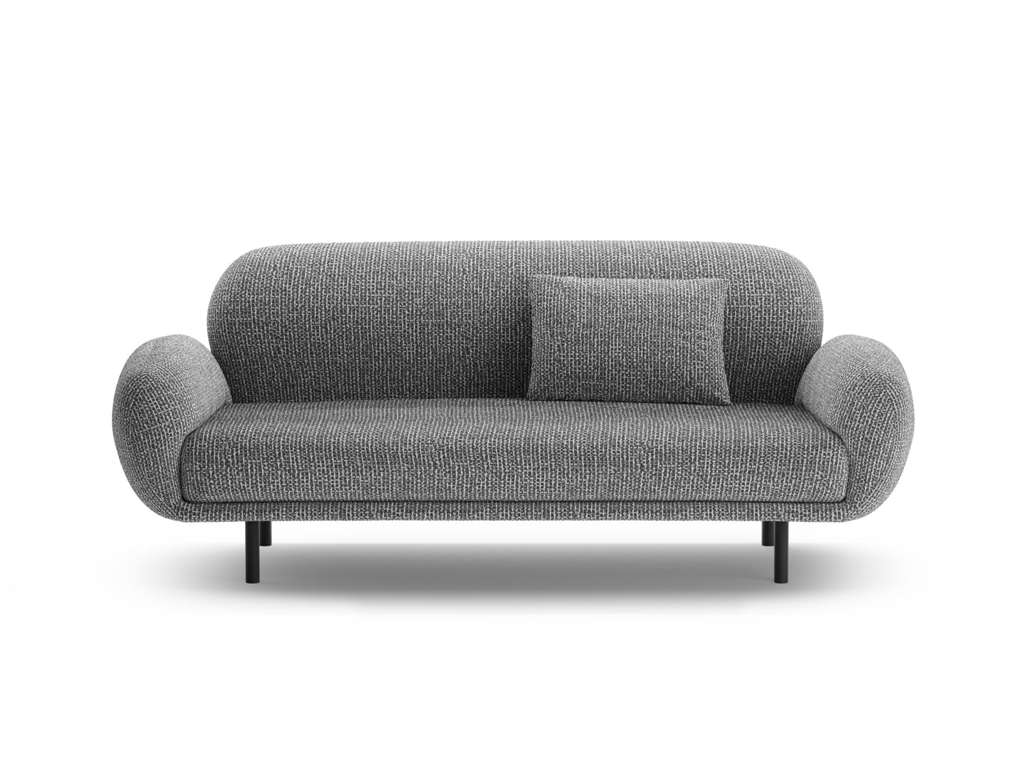 Poppy Sofa, 2 Seats, 178x72 cm — Dark Grey