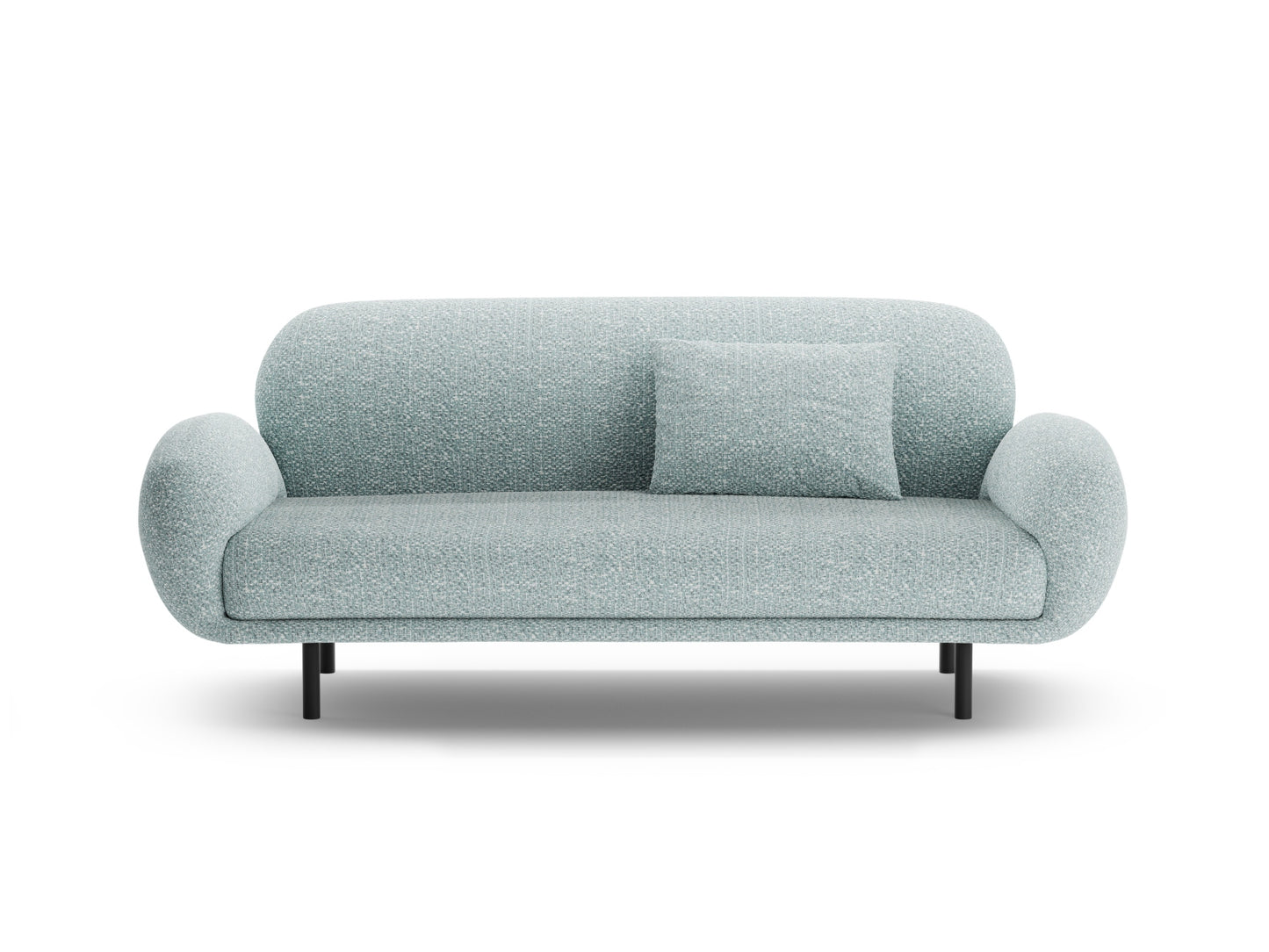 Poppy Sofa, 2 Seats, 178x72 cm — Muted Blue