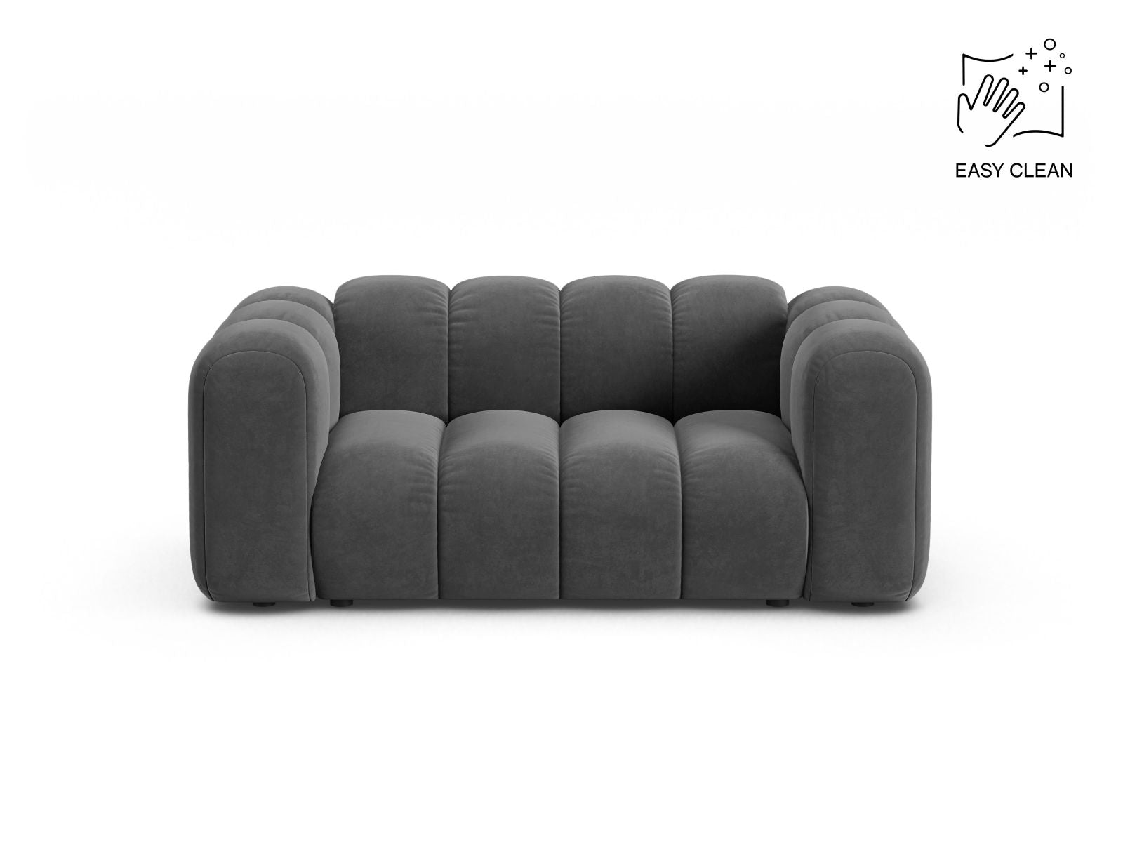 Lupine Modular Sofa, 2 Seats, 170x95 cm — Grey