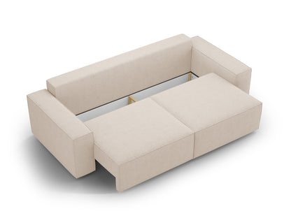 Jodie Sofa With Bed Function And Box, 3 Seats, 247x107 cm