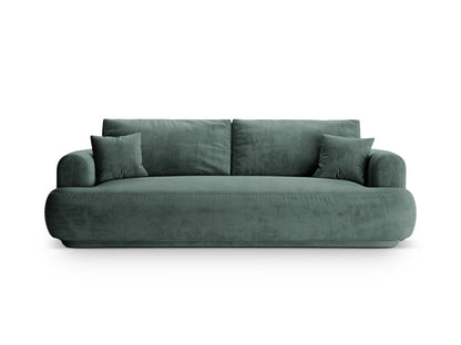 Ella Sofa With Bed Function And Box, 3 Seats, 253x108 cm — Petrol