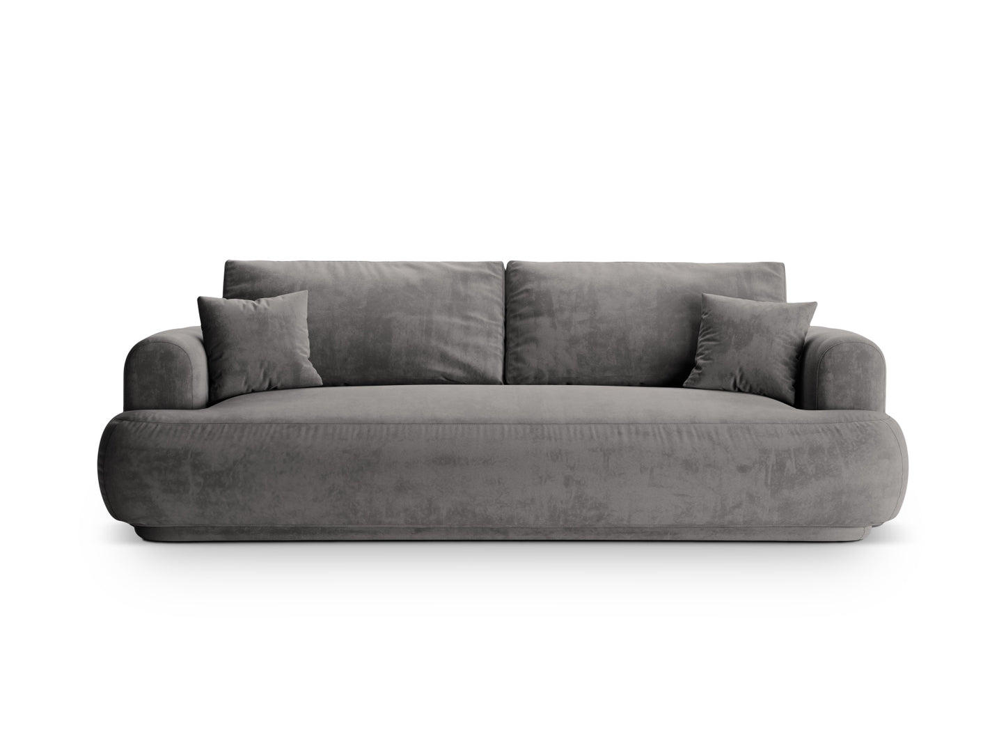 Ella Sofa With Bed Function And Box, 3 Seats, 253x108 cm — Grey