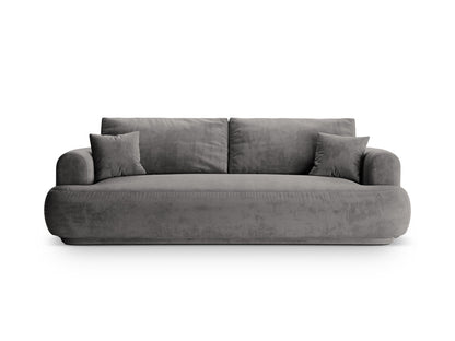 Ella Sofa With Bed Function And Box, 3 Seats, 253x108 cm — Grey