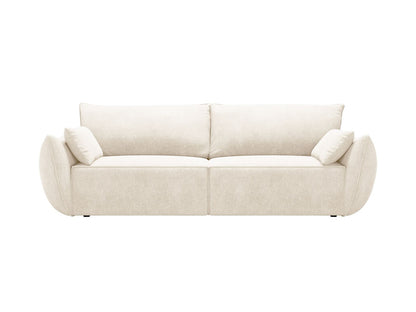 Kaelle Sofa With Bed Function And Box, 3 Seats, 244x97 cm — Light Beige