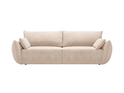 Kaelle Sofa With Bed Function And Box, 3 Seats, 244x97 cm — Beige