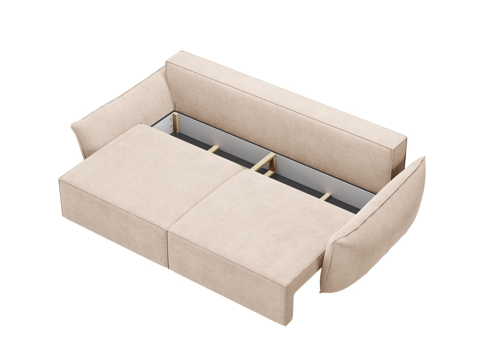 Kaelle Sofa With Bed Function And Box, 3 Seats, 244x97 cm