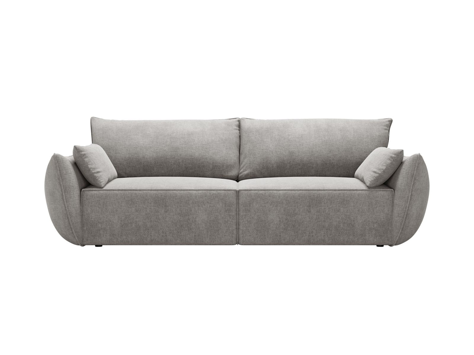 Kaelle Sofa With Bed Function And Box, 3 Seats, 244x97 cm — Light Grey