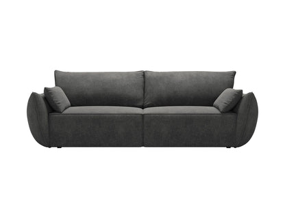 Kaelle Sofa With Bed Function And Box, 3 Seats, 244x97 cm — Dark Grey