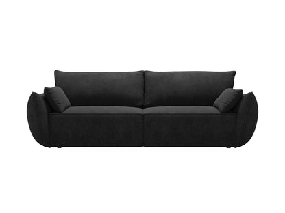 Kaelle Sofa With Bed Function And Box, 3 Seats, 244x97 cm — Black