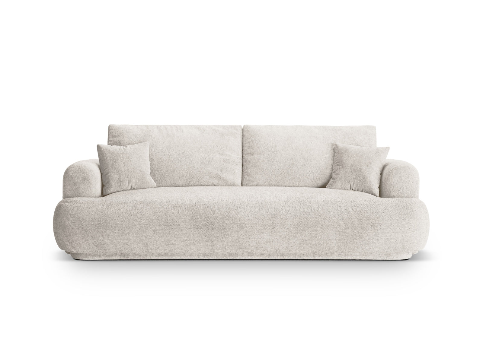 Ella Sofa With Bed Function And Box, 3 Seats, 253x108 cm — Beige