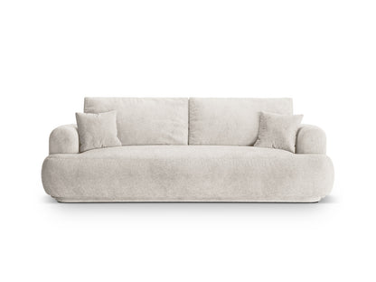 Ella Sofa With Bed Function And Box, 3 Seats, 253x108 cm — Beige