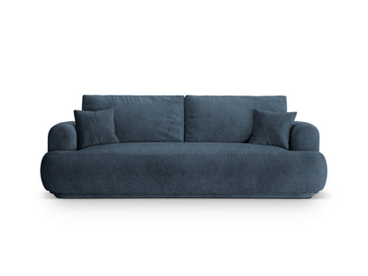 Ella Sofa With Bed Function And Box, 3 Seats, 253x108 cm — Dark Blue