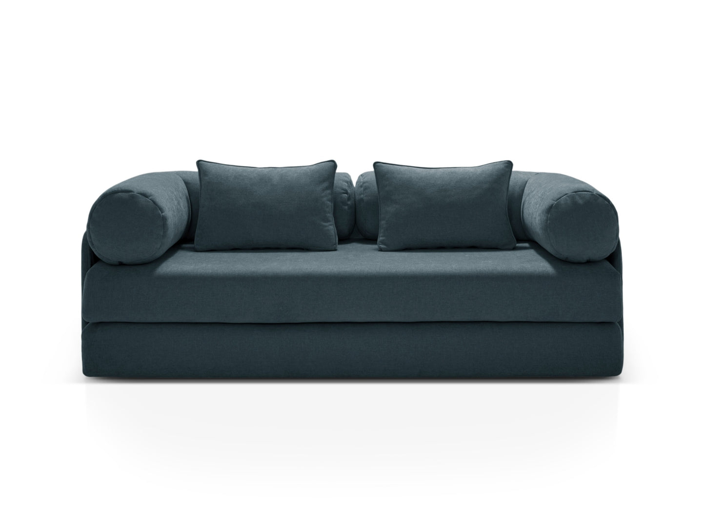 Dreamy Sofa With Bed Function, 3 Seats, 206x95 cm — Deep Petrol