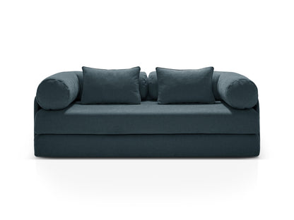 Dreamy Sofa With Bed Function, 3 Seats, 206x95 cm — Deep Petrol