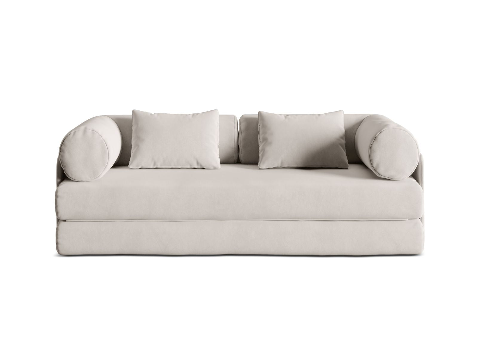 Dreamy Sofa With Bed Function, 3 Seats, 206x95 cm — Beige