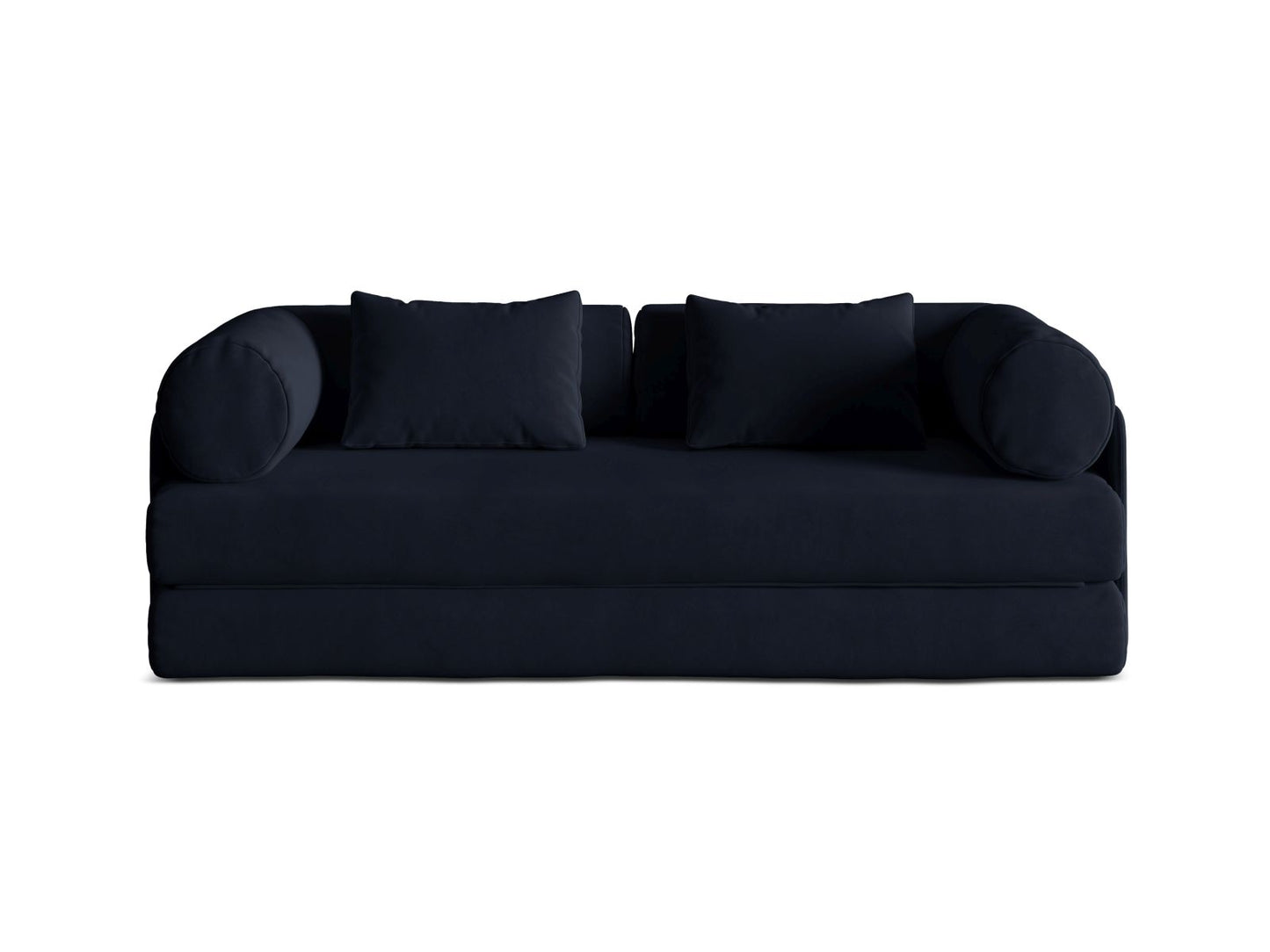Dreamy Sofa With Bed Function, 3 Seats, 206x95 cm — Royal Blue