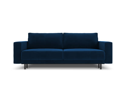 Caro Sofa With Bed Function And Box, 3 Seats, 236x97 cm — Royal Blue