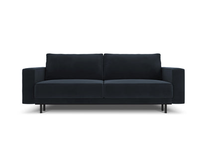 Caro Sofa With Bed Function And Box, 3 Seats, 236x97 cm — Dark Blue