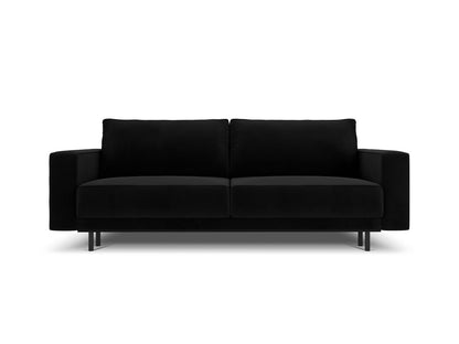 Caro Sofa With Bed Function And Box, 3 Seats, 236x97 cm — Black
