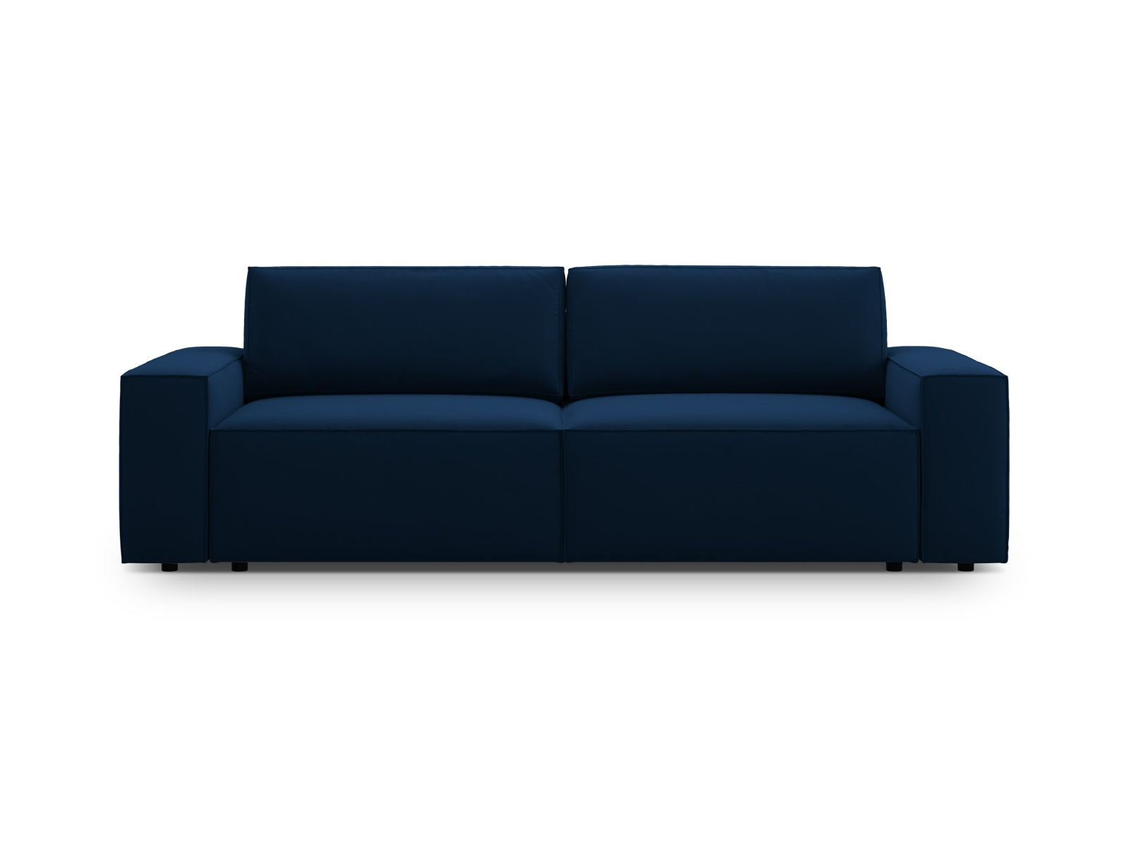 Jodie Sofa With Bed Function And Box, 3 Seats, 247x107 cm — Royal Blue