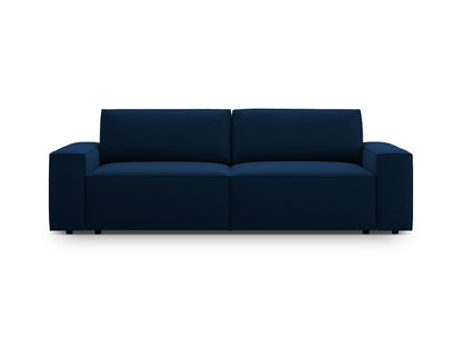 Jodie Sofa With Bed Function And Box, 3 Seats, 247x107 cm — Royal Blue