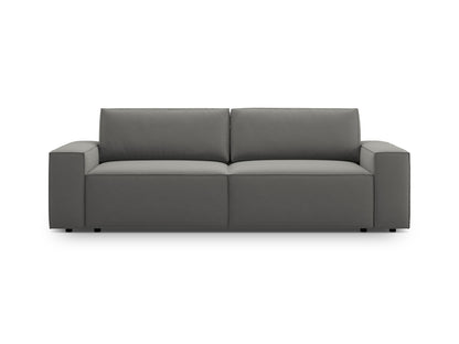 Jodie Sofa With Bed Function And Box, 3 Seats, 247x107 cm — Light Grey
