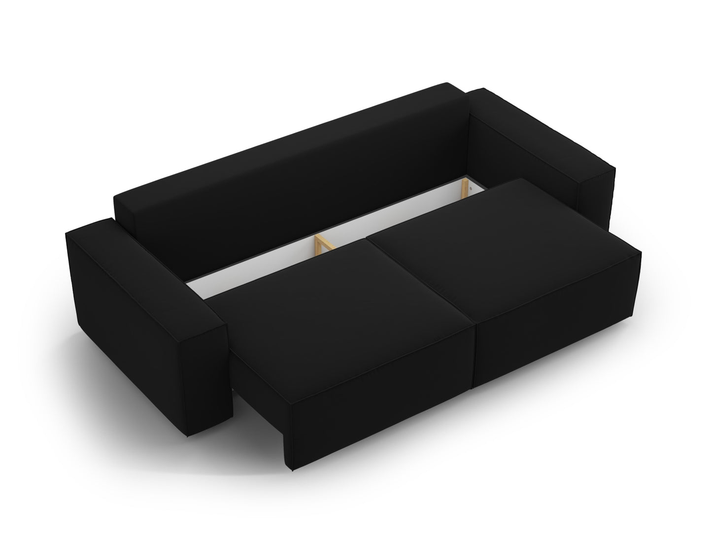 Jodie Sofa With Bed Function And Box, 3 Seats, 247x107 cm