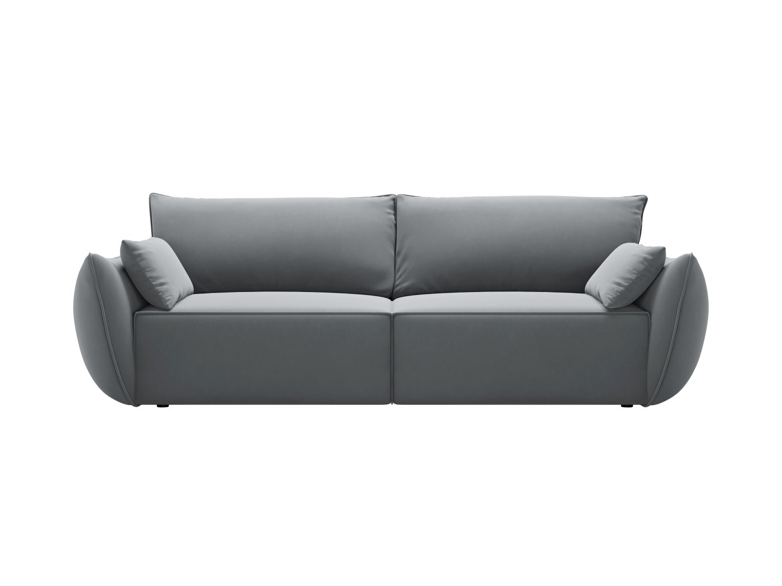Kaelle Sofa With Bed Function And Box, 3 Seats, 244x97 cm — Grey