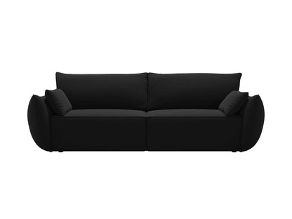 Kaelle Sofa With Bed Function And Box, 3 Seats, 244x97 cm — Black