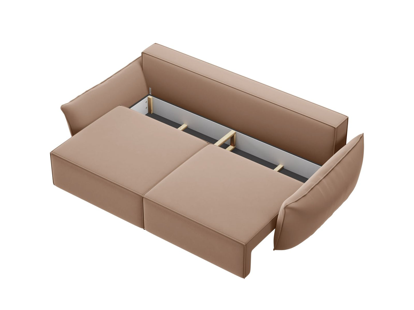 Kaelle Sofa With Bed Function And Box, 3 Seats, 244x97 cm