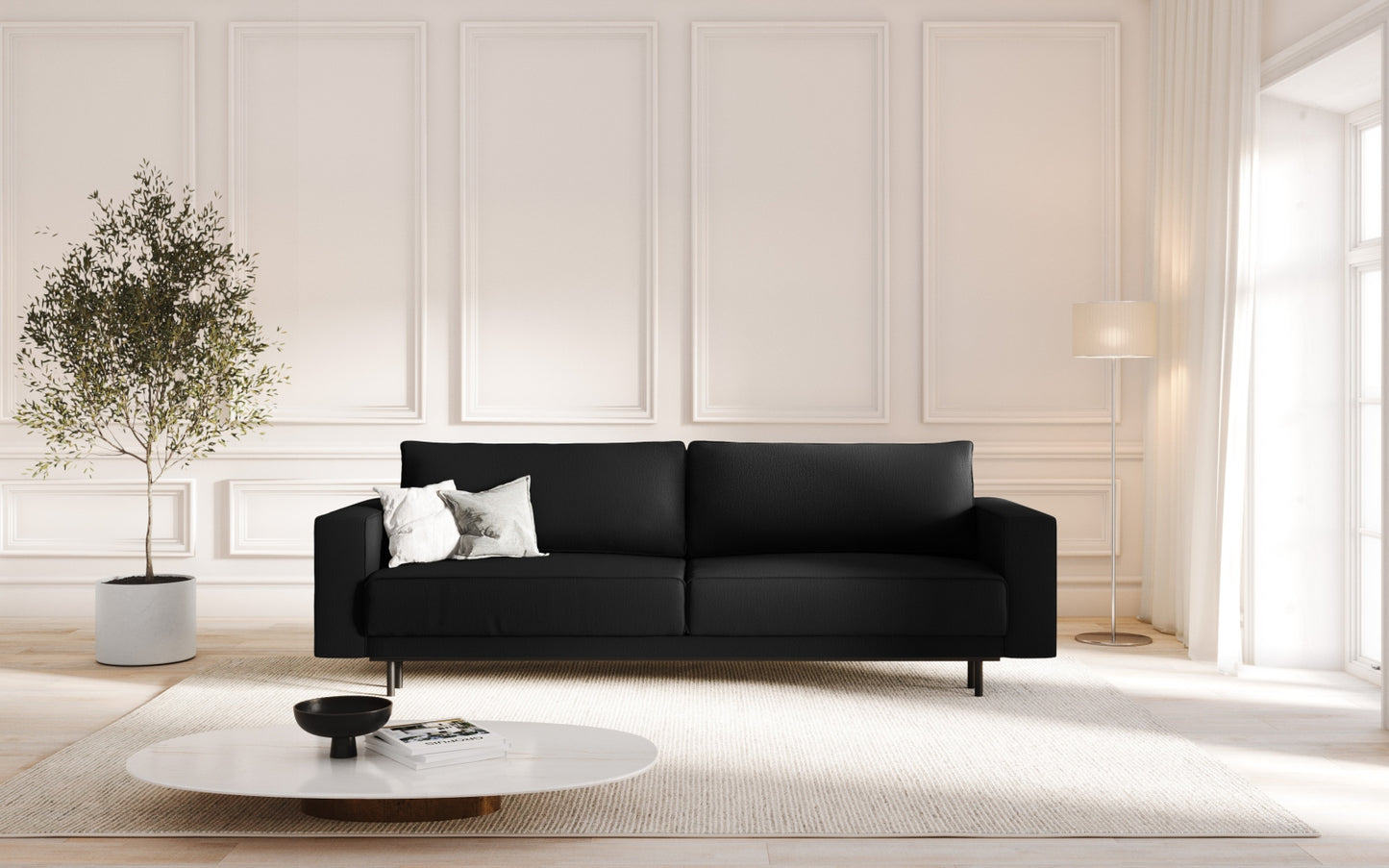 Caro Sofa With Bed Function And Box, 3 Seats, 236x97 cm