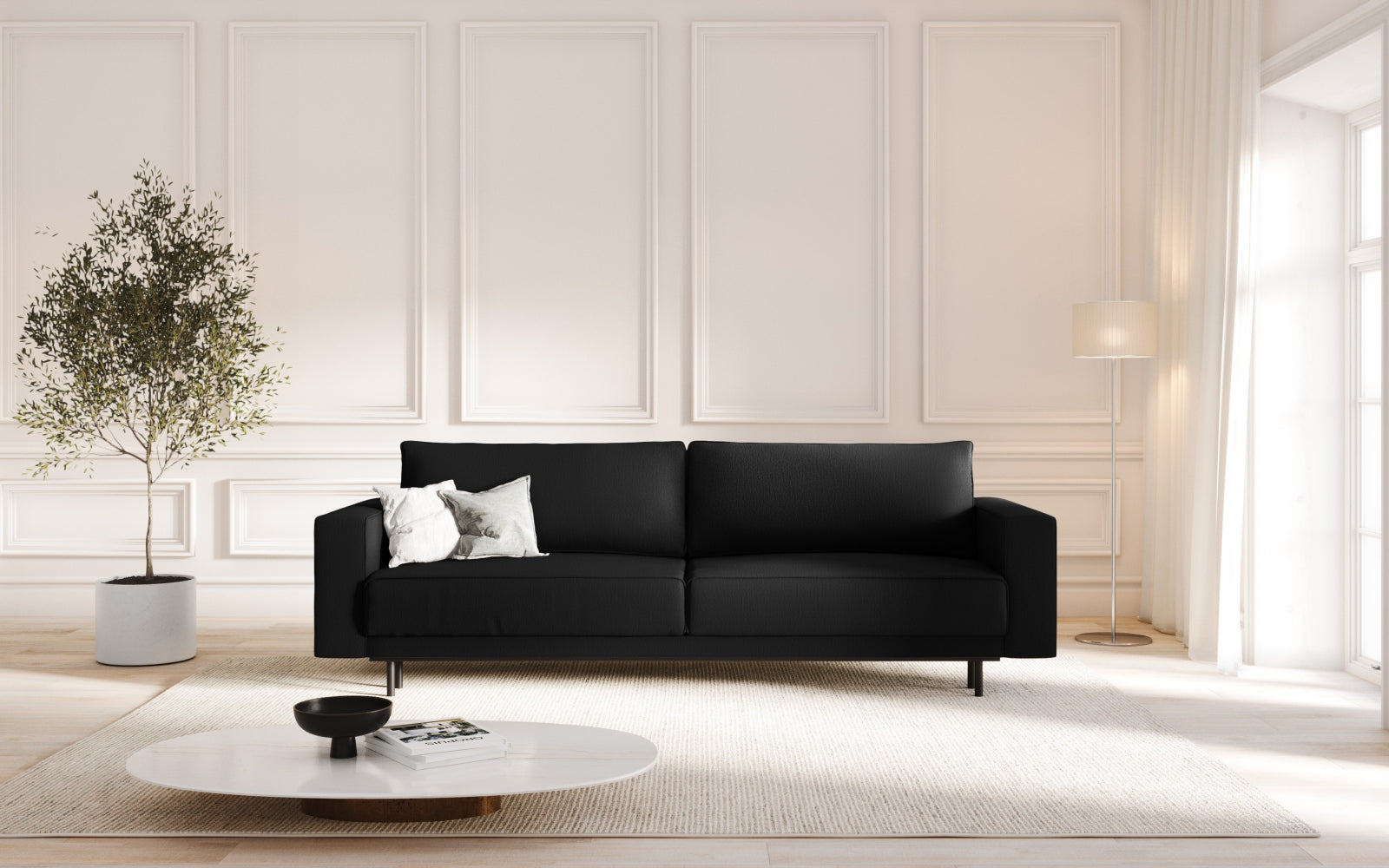 Caro Sofa With Bed Function And Box, 3 Seats, 236x97 cm